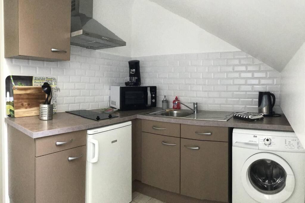 Duplex Bellifontain Au Coeur De Fontainebleau Apartman Kültér fotó